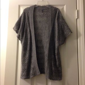 Charlotte Russe grey cardigan
